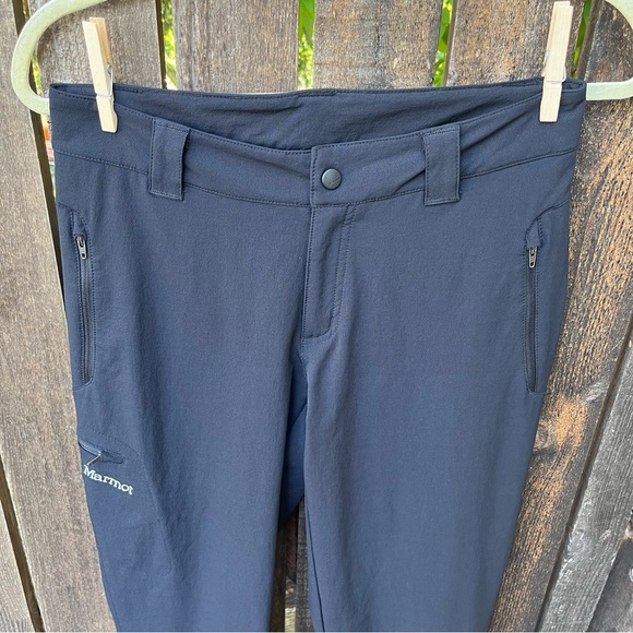 Marmot Women’s Scree Soft Shell Water Repellent Hiking Outdoor Pants Sz 6 Short - Picture 7 of 16
